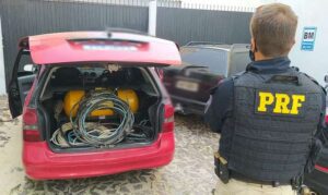 Quadrilha especializada em furtos de cabos é presa na BR-101