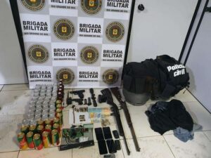 Assaltantes são presos após confronto com a BM em Capão da Canoa