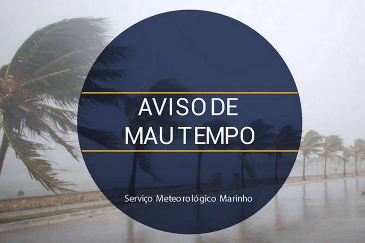 Marinha emite alerta de vento forte e ondas de até 5 metros