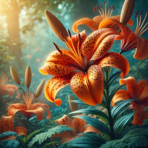 Lírio-tigre segredos para flores intensas