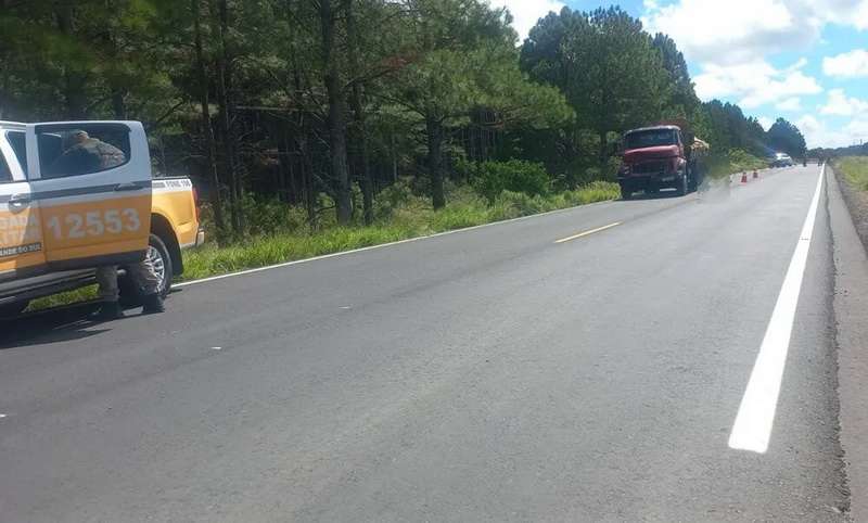 Casal morre em acidente de moto na RSC-101