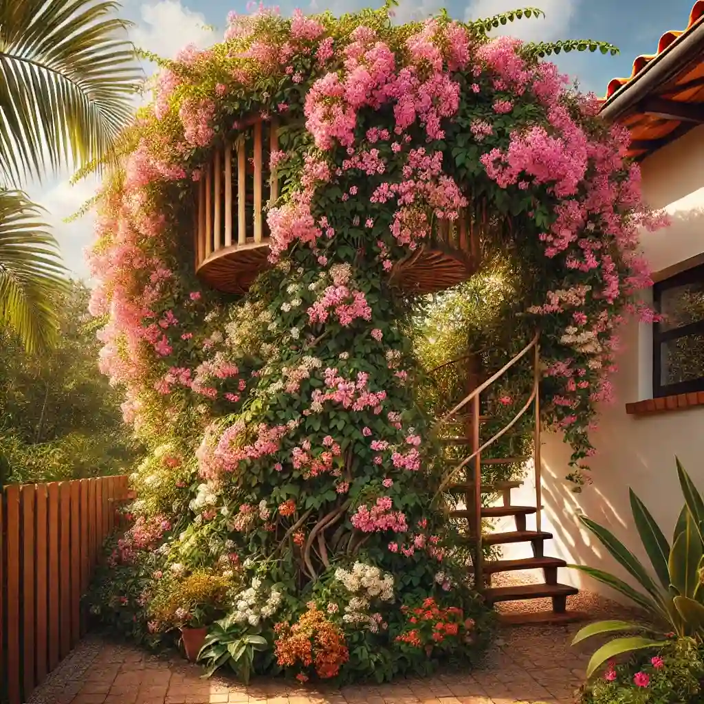 Trepadeira sete-léguas saudável siga esses 5 passos