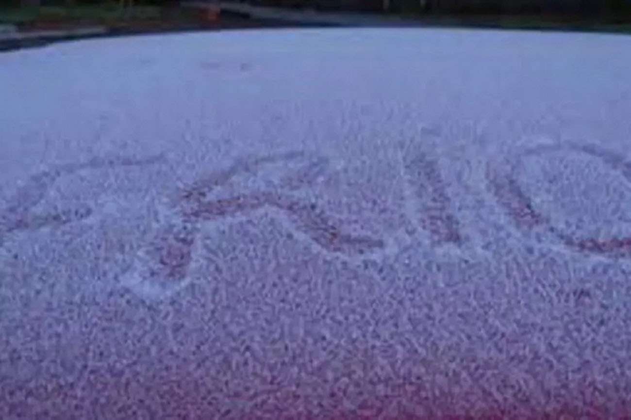 Neve no RS, Massa de ar frio