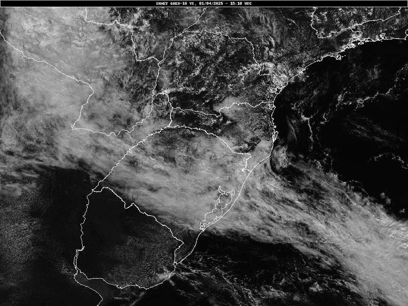 Frente fria segue sobre o RS após temporais