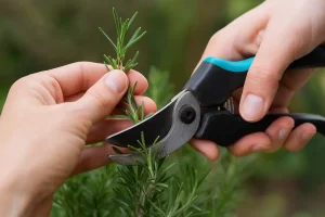 Alecrim com mais aroma Mude a forma de podar