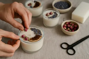 Como criar velas decorativas incríveis para presentear ou vender