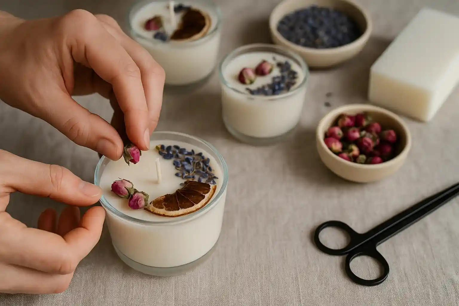 Como criar velas decorativas incríveis para presentear ou vender