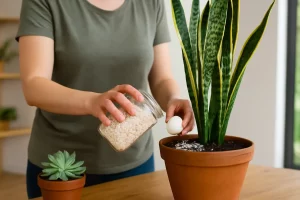 Como usar cascas de ovo para fortalecer plantas frágeis