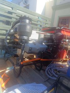 dano ambiental causado por drone agrícola