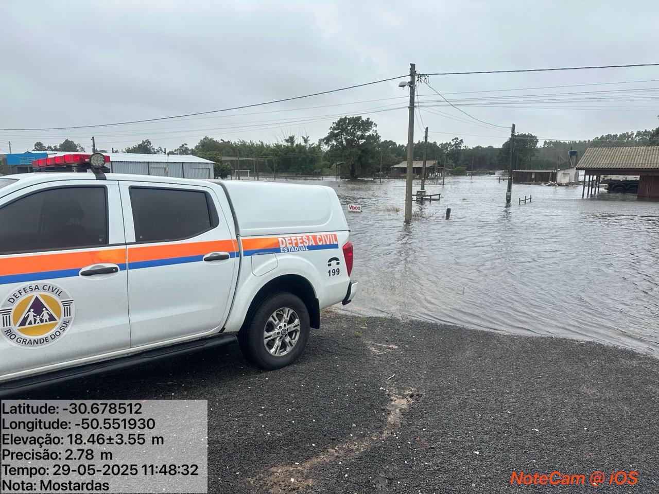Porco de 200 quilos é resgatado, Ciclone extratropical