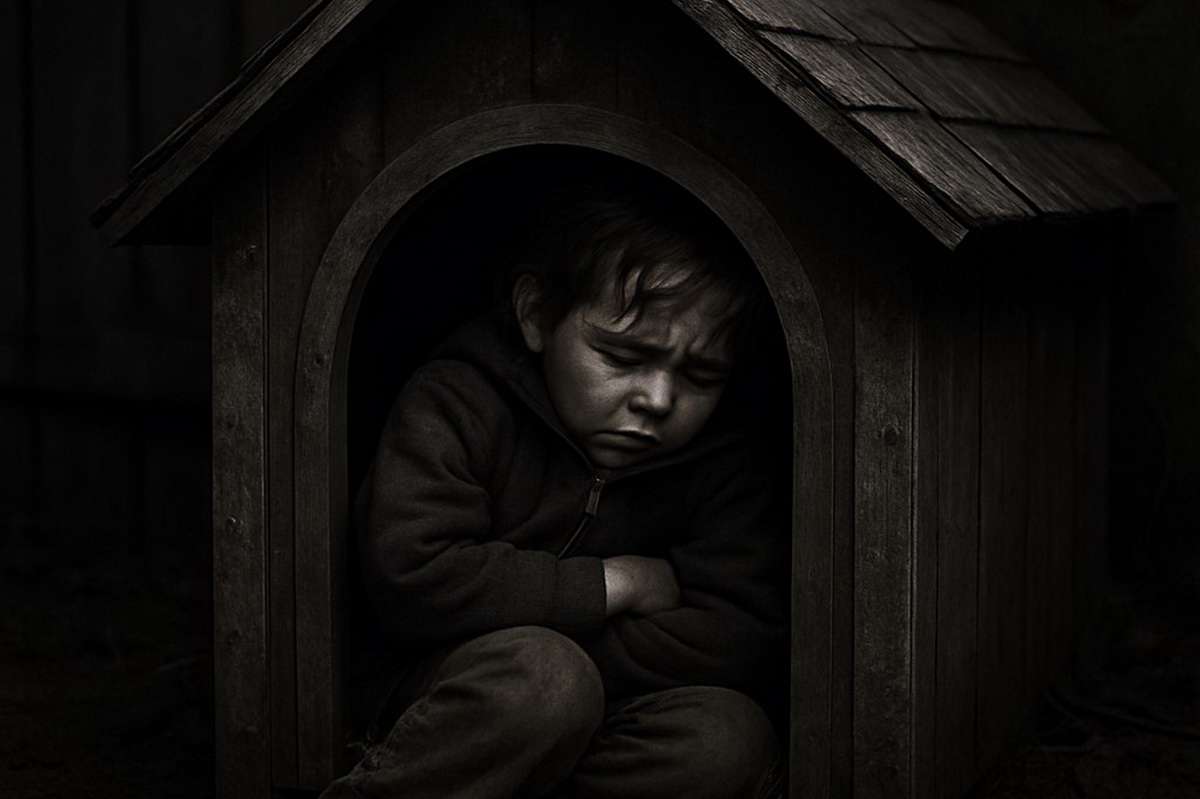 Criança vítima de tortura
