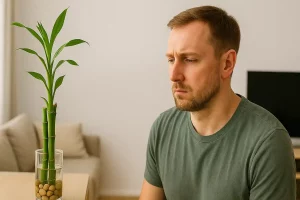 Bambu-da-sorte perde força em 2 locais da casa