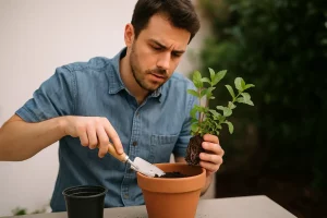Esse erro na hora de plantar hortelã faz as raízes sufocarem e morrerem