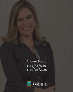 Falecimento de Andréa Souza