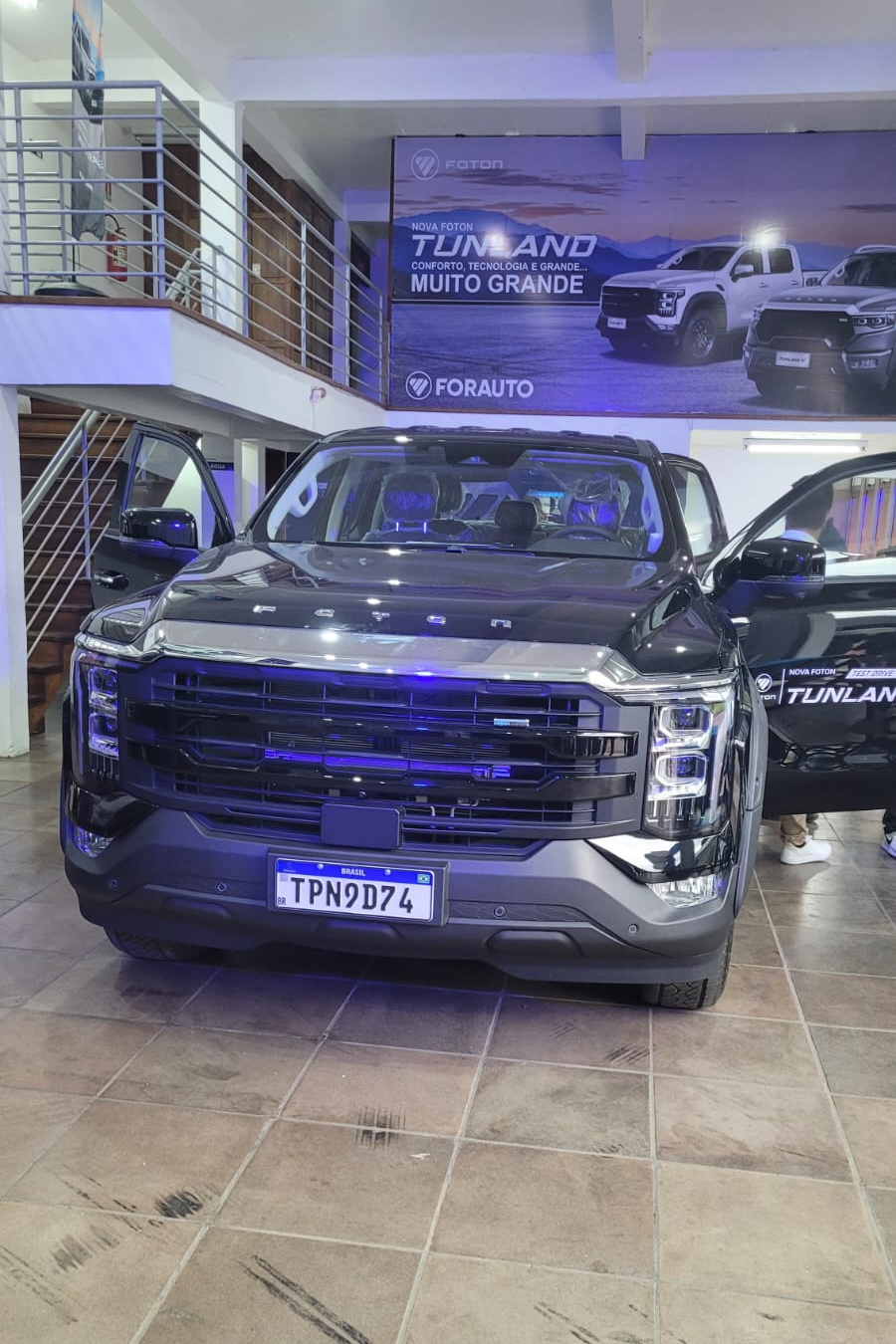 Osório recebe o lançamento da Foton Tunland, primeira picape diesel híbrida do Brasil