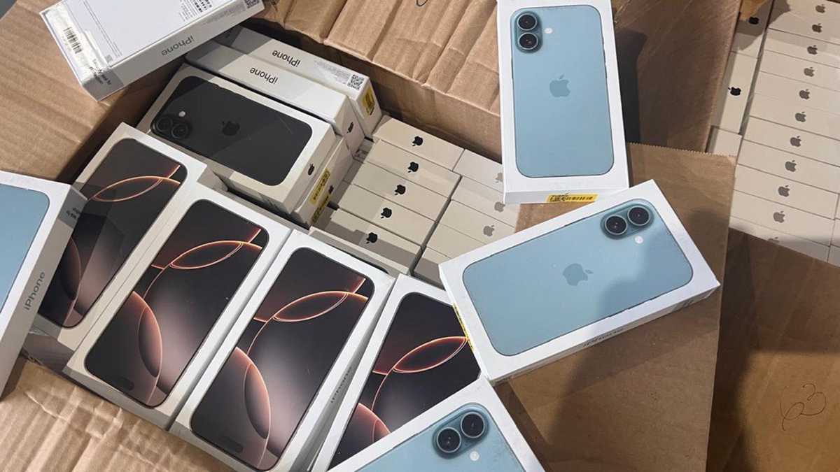 Receita Federal apreende iPhones ilegais