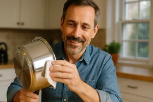 Segredo de avó o que faz panelas de inox virarem espelho