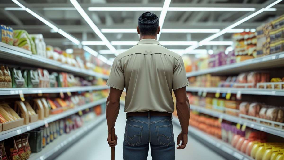 Ameaça com chicote no trabalho