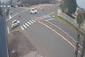 Morre idosa atropelada em Osório, Atropelamento em Osório