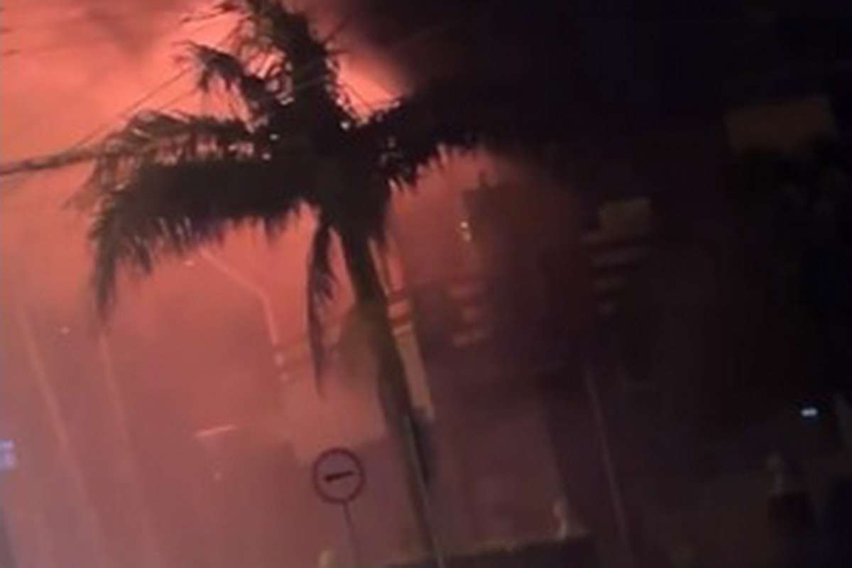 Incêndio em Osório mobiliza bombeiros