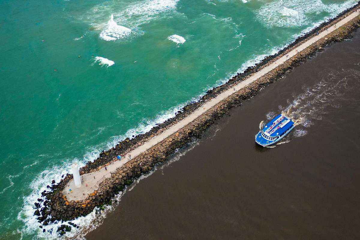 Passeio de barco em Torres