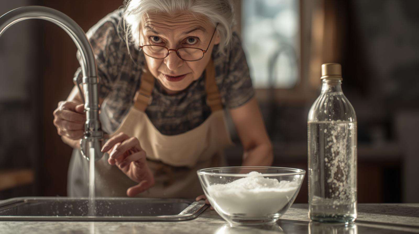 Segredo de avó: O ingrediente que desentope a pia e elimina o mau cheiro em segundos