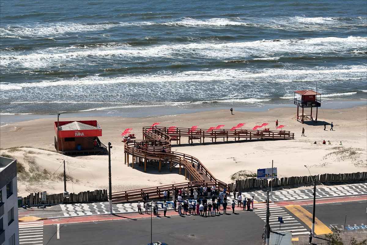 Novo mirante de Tramandaí transforma a Beira-Mar