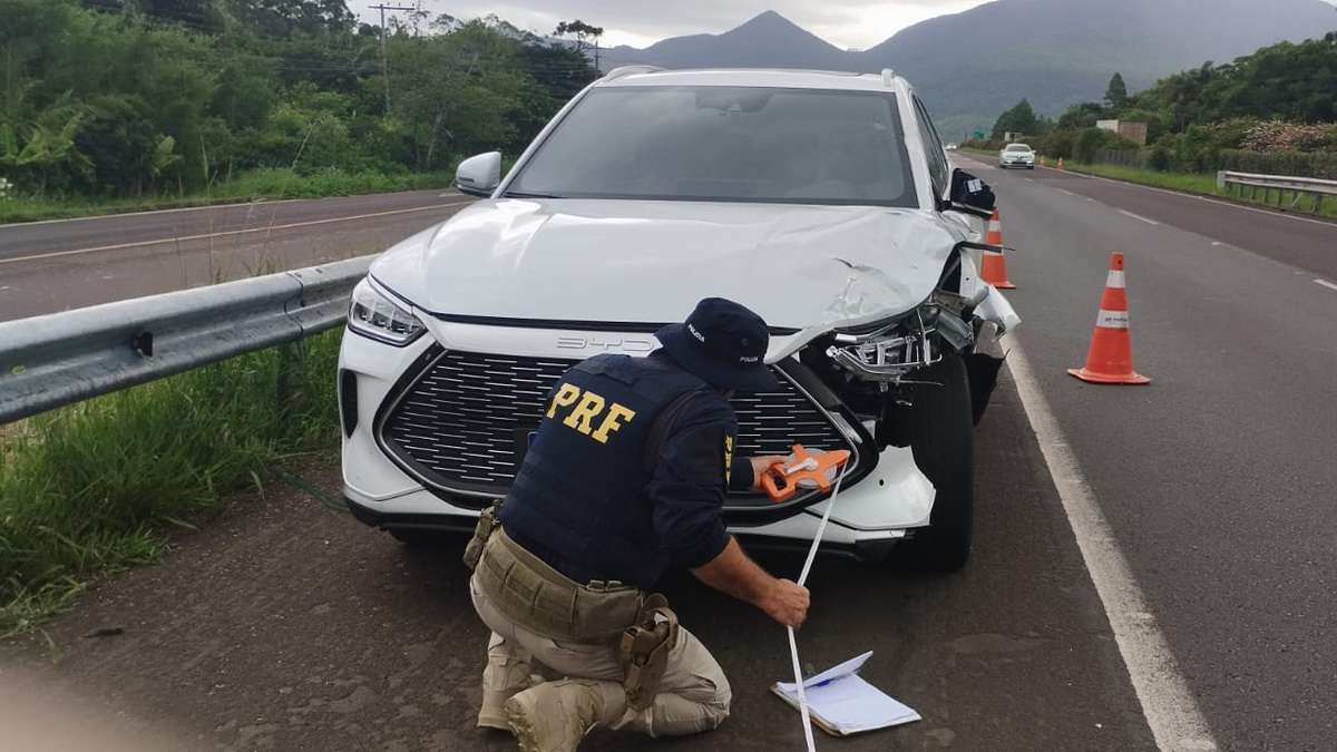 Atropelamento na BR-101 em Maquiné mata idoso de 75 anos