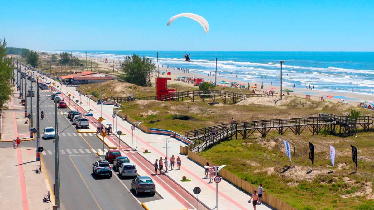 Praias entre SC e RS disparam em ocupação e atraem onda de gaúchos