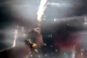 Incêndio na Suíça