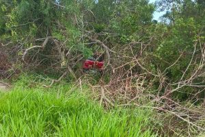 Saída de pista na Estrada do Mar em Osório mobiliza SAMU