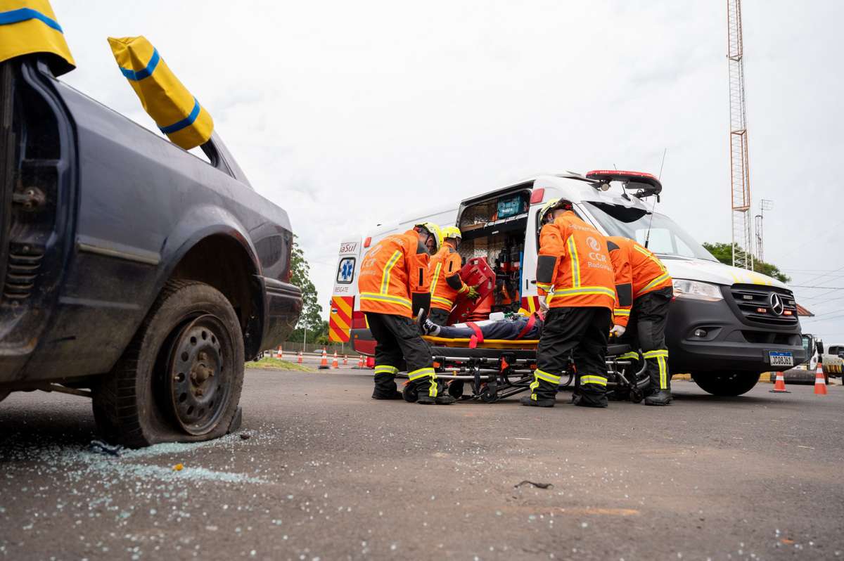 Simulado de acidente com produto perigoso ocorre na Freeway