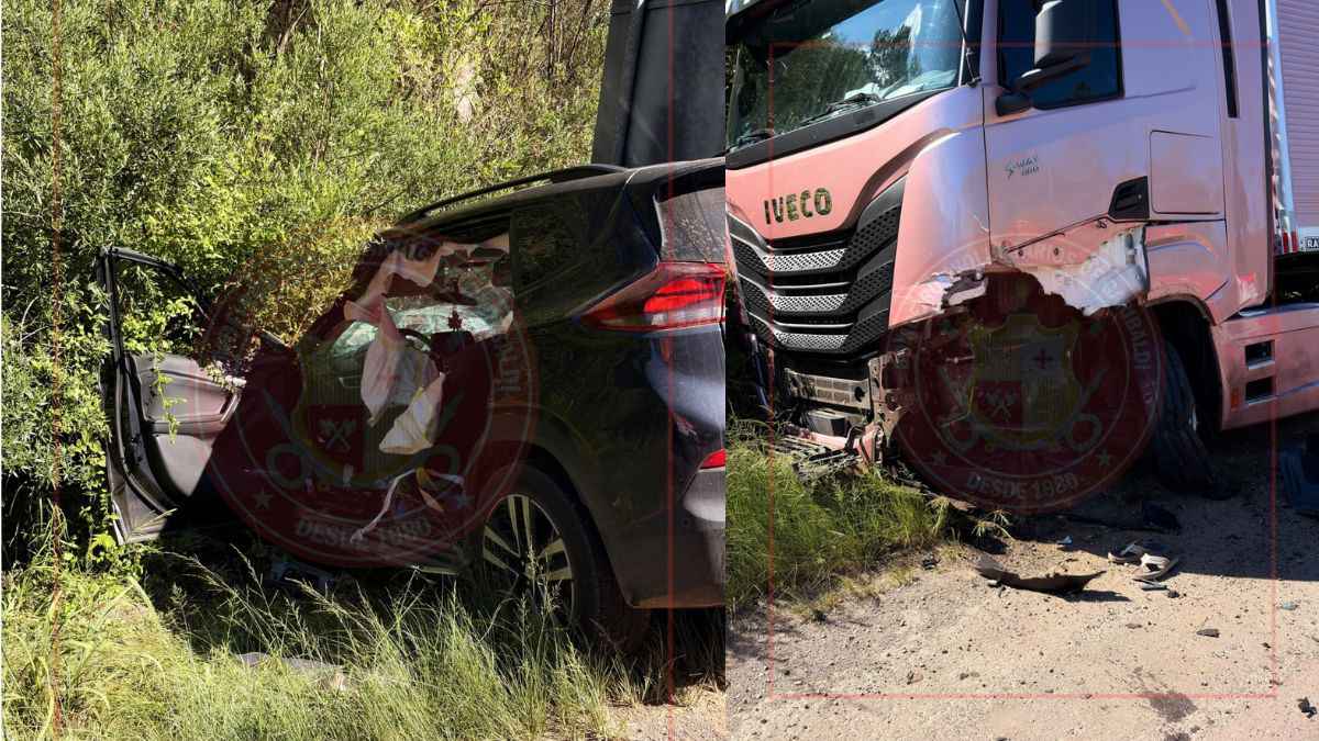 Acidente na Rota do Sol envolve carreta e carro